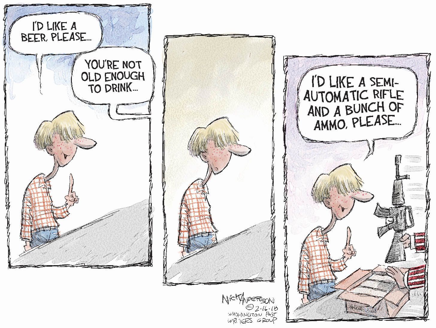 Nick Anderson cartoon